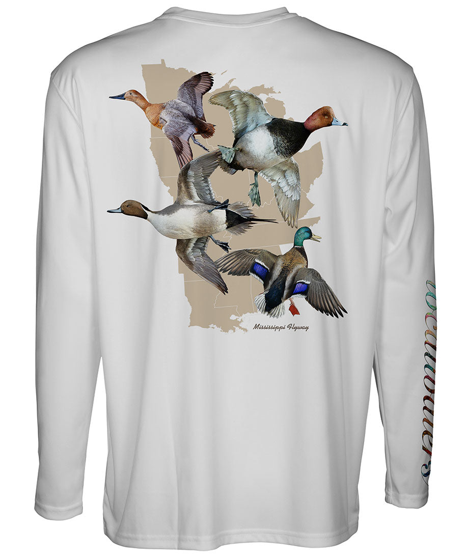 Ducks Fly Together T-shirt. By Artistshot