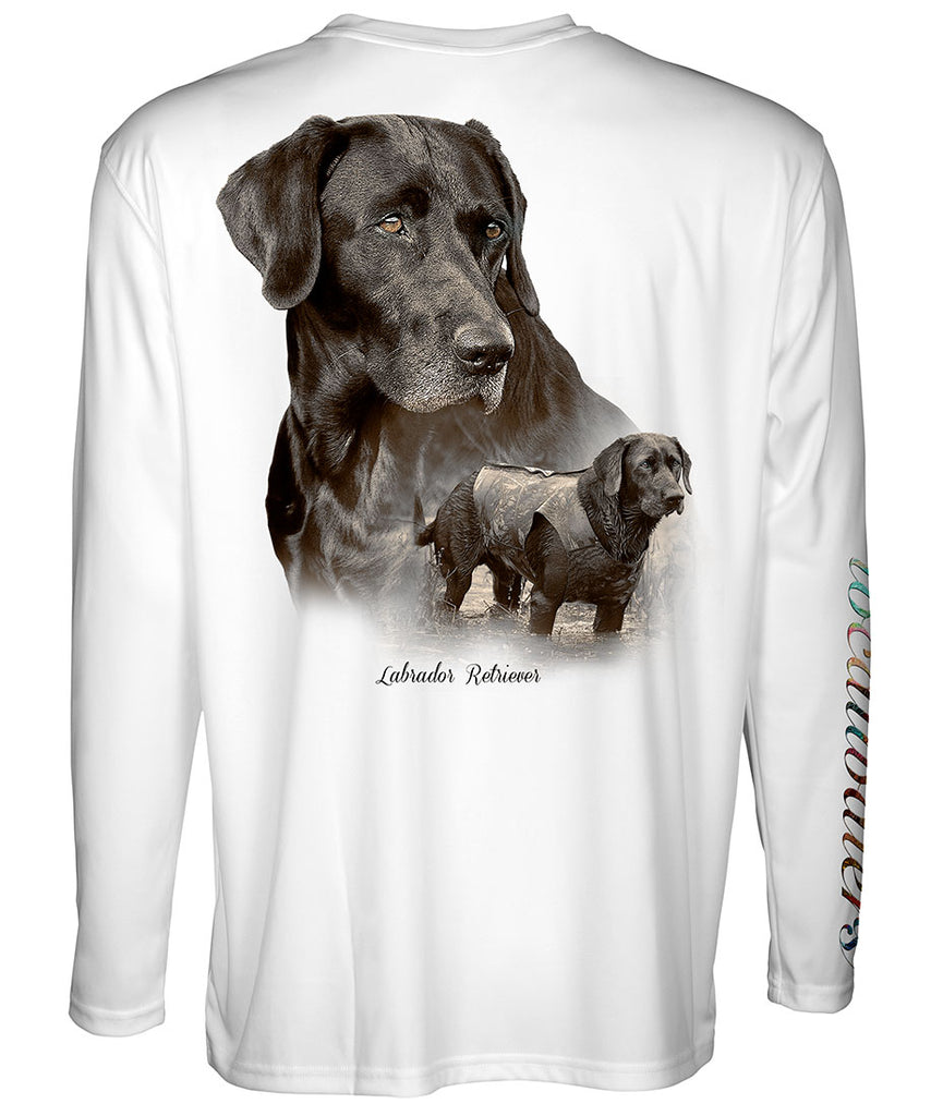 Black lab 2025 hunting shirts