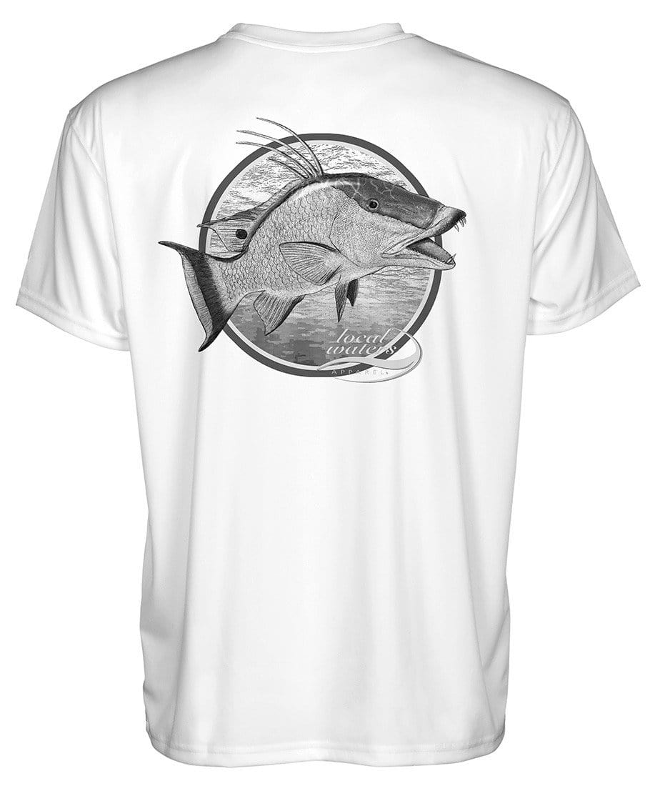 Men's Performance Fishing T-Shirt-Tuna Sketch